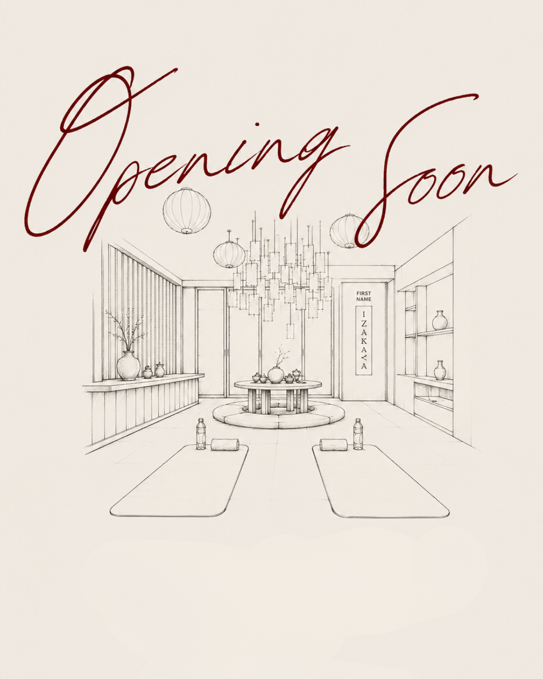 Inauguration — Studio Pop-Up